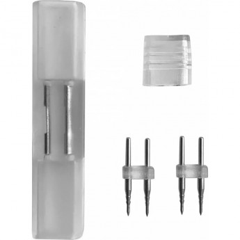 Комплект для упрощенного соединения ECOLA LED STRIP 220V CONNECTOR SCNN14ESB лента-лента 2-х конт для ленты IP68 14x7 Комплект для упрощенного соединения ECOLA LED STRIP 220V CONNECTOR SCNN14ESB лента-лента 2-х конт для ленты IP68 14x7